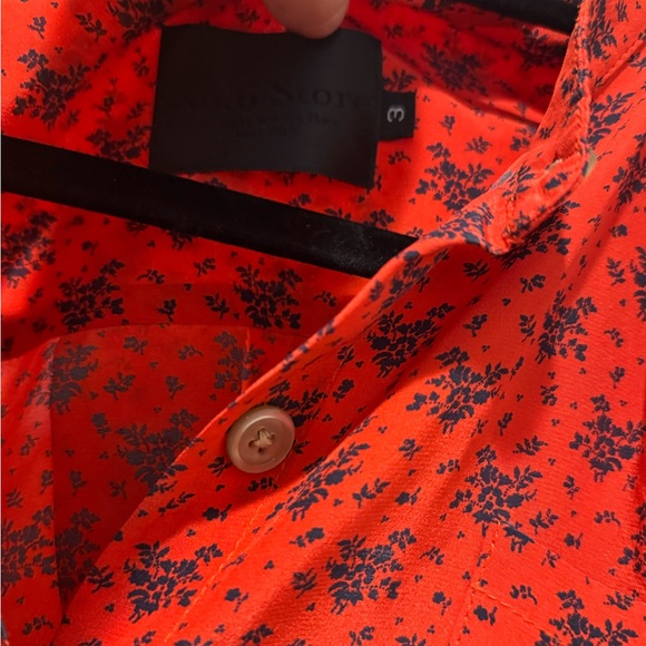 No 6 store floral silk dress - Picture 2 of 3